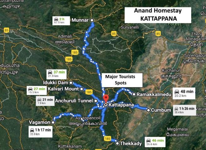 Anand homestay Kattappana Luaran gambar